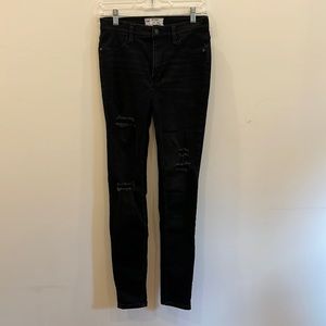 Free People Skinny Distressed Jeans